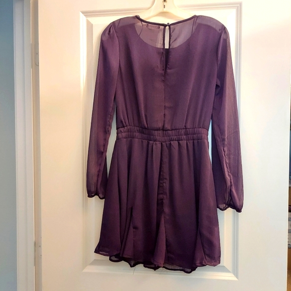 NWOT Francesca's Purple Dress - Picture 3 of 4